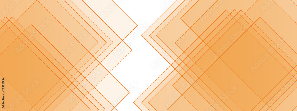 Poster Abstract minimalistic golden and white line stripe geometric background. White and gold abstract arrow and lines design, banner, and business card. white and gold luxury geometric Design