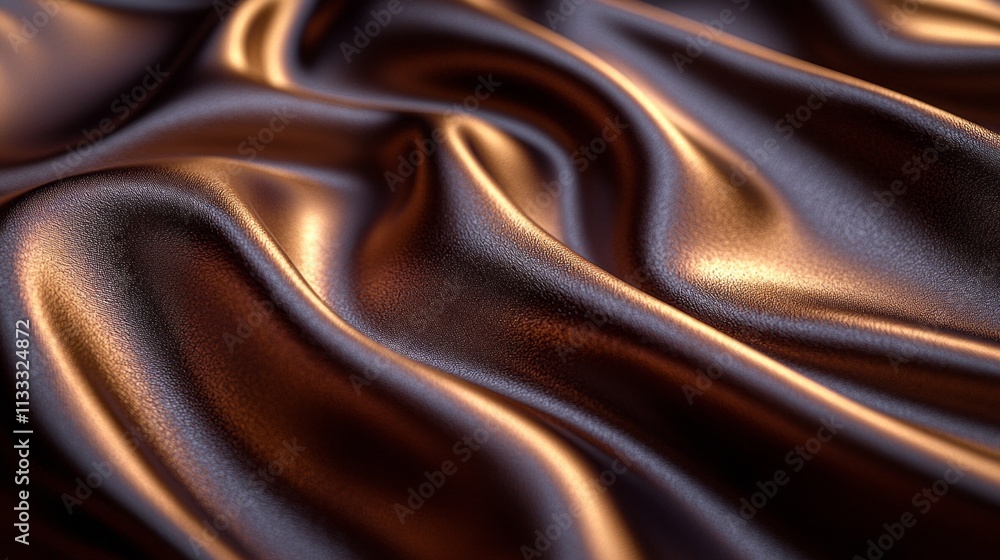 Poster soft ripples of rich brown leather create a stunning visual experience. each fold tells a story of e