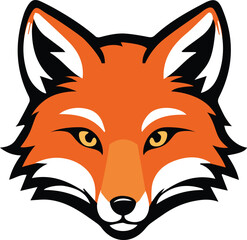 Obraz premium Striking Fox Logo Design