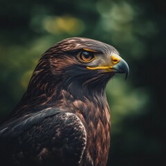 Obraz premium Buzzard portrait