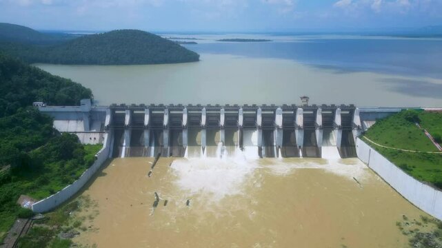 Chandil Dam was built across the Subarnarekha, in Bihar, as a part of the Subarnarekha Multipurpose Project.