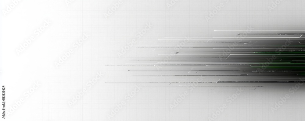 Poster an abstract circuit board symbolizing technology and communication.