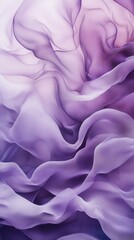 Obraz premium Soft Flowing Abstract Purple and White Gradient Shapes