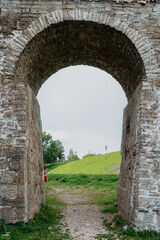 Obraz premium ruins of the ancient fortress