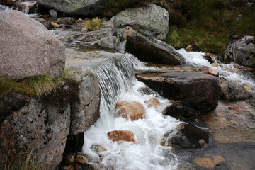 Glas-allt ford - Loch Muick to Lochnagar path - Aberdeenshire - Scotland - UK
