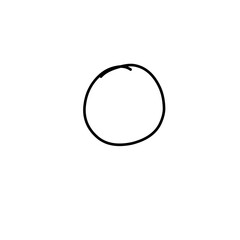 Hand Drawn Circle Line
