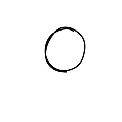 Hand Drawn Circle Line