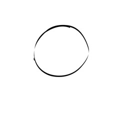 Hand Drawn Circle Line
