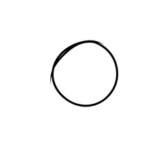 Hand Drawn Circle Line