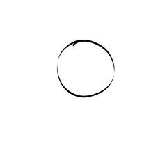 Hand Drawn Circle Line