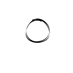 Hand Drawn Circle Line