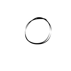 Hand Drawn Circle Line
