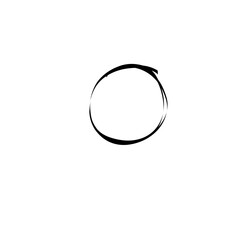Hand Drawn Circle Line