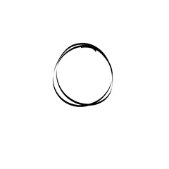 Hand Drawn Circle Line