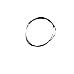 Hand Drawn Circle Line