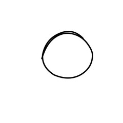 Hand Drawn Circle Line