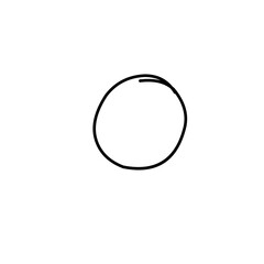 Hand Drawn Circle Line
