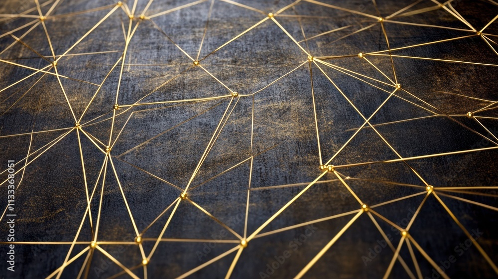 Aufkleber intricate lines connect in a network pattern, symbolizing connectivity with an empty area for adding