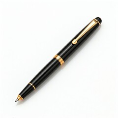 Naklejka premium isolate pen and pencil on white background, Pencil, Pen, Close-up pen or pencil