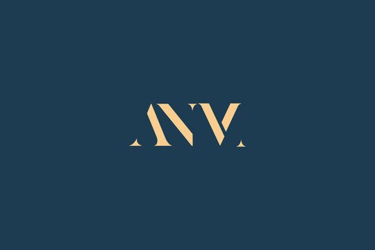 ANM abstract letter logo design. This logo is designed by three abstract letters.