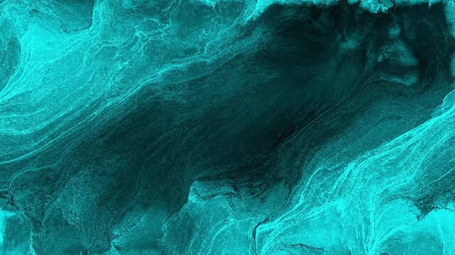 Liquid ocean flowing abstract VJ background loops
