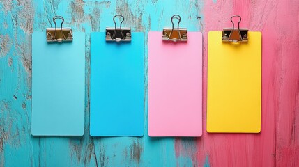 Colorful Checklist Clipboard for Portrait Planning