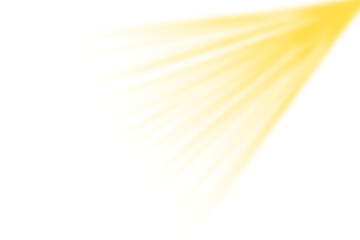 Glowing light rays explosion effect. Sun light with shine rays isolated on transparent background....