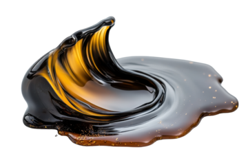Premium Van Transmission Fluid with Isolated Background with isolated on transparent background