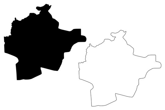 Haut-Lomami Province (Democratic Republic of the Congo, DR Congo, DRC, Congo-Kinshasa) map vector illustration, scribble sketch Haut - Lomami map
