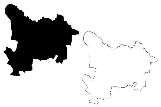 Haut-Uele Province (Democratic Republic of the Congo, DR Congo, DRC, Congo-Kinshasa) map vector illustration, scribble sketch Haut-Uele map
