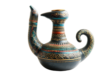 Elegant Arabic Agal for Traditional Attire with isolated on transparent background