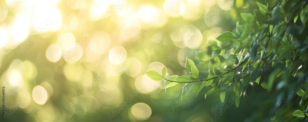 Poster blurred abstract bokeh background