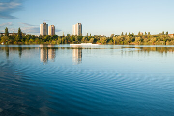 Obraz premium city landscape in Dresden, Germany