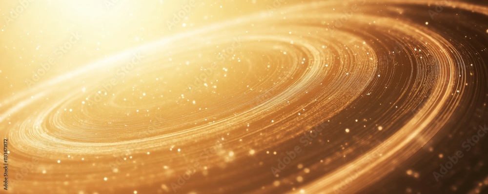 Aufkleber circle orbit rotation abstract background with space for your content.