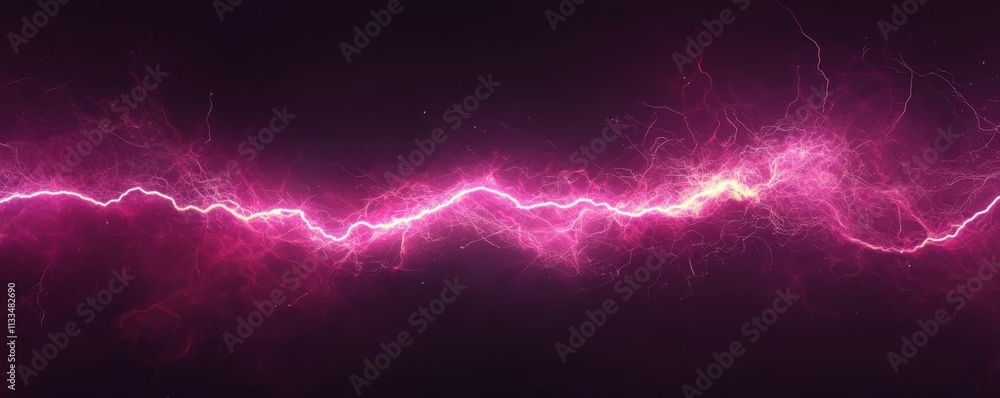 Poster abstract zap explosion dash line lightning bolt background pattern design.