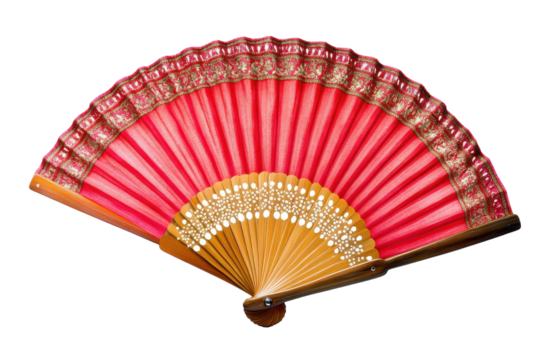 Handcrafted Flamenco Guitar Featuring Intricate Inlays and Rich Sound with isolated on transparent background - Powered by Adobe