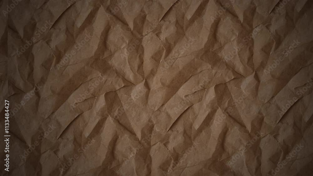 Poster an abstract textured background in shades of brown, featuring a pattern of wrinkles and folds, ideal