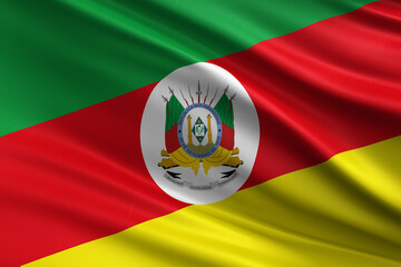 Bandeiras dos Estados Brasileiros - Rio Grande do Sul - RS