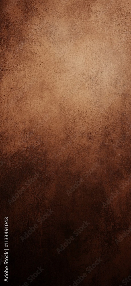 Poster brown textured background gradually darkening towards the bottom, creating a dramatic and moody atmo