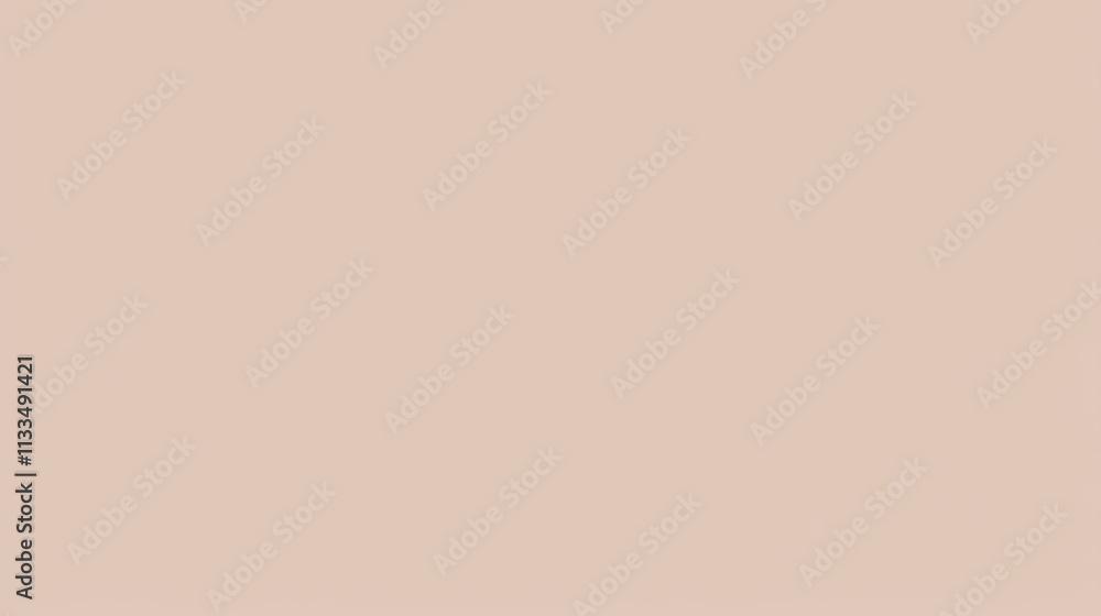 Aufkleber pastel beige fills the frame, creating a solid background suitable for various design and artistic p