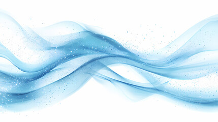 Abstract blue smoke swirls and wisps. Wisp. Illustration