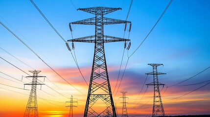 Sustainable energy grids powering critical operations during crises, business continuity, forward-thinking resilience