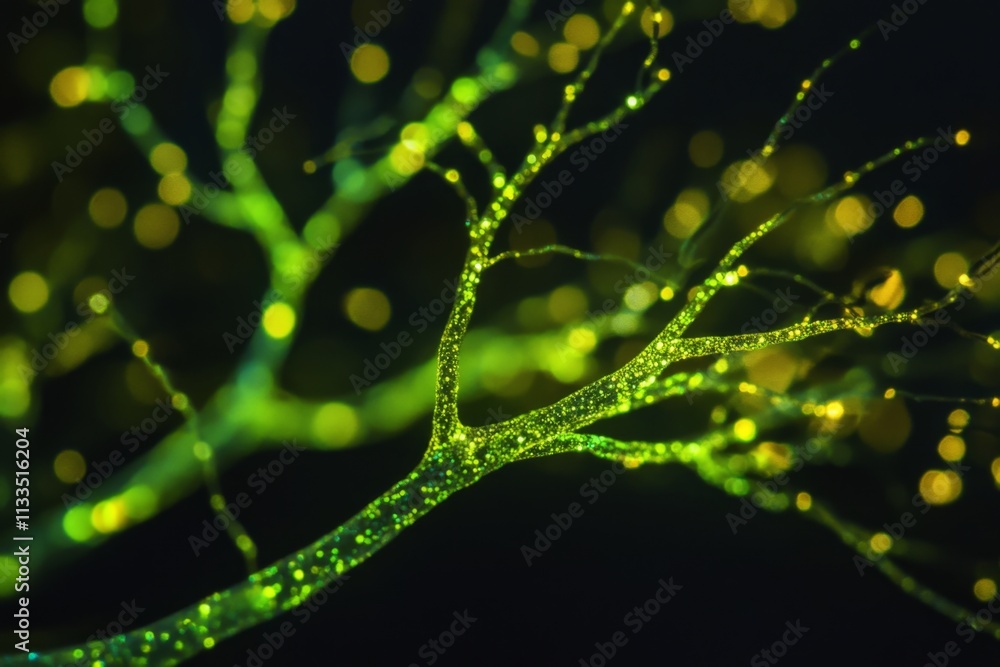 Aufkleber intricate neural network structure