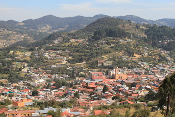 A picturesque town in Mexico.