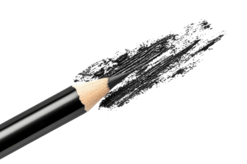Cosmetic Eyeliner Pencil Isolated on Transparent Background