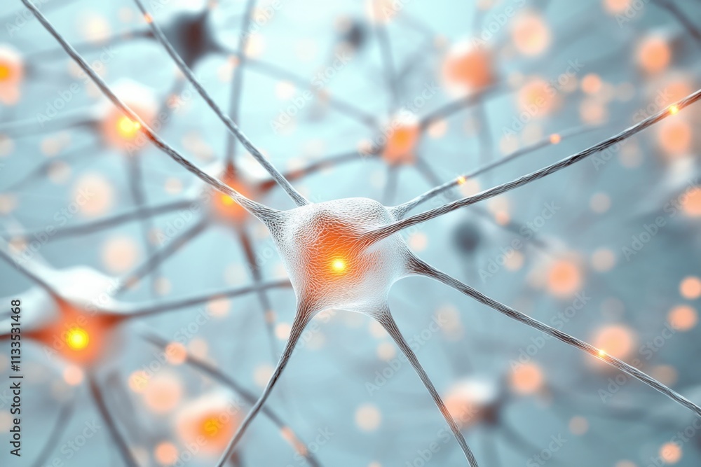 Poster intricate neural network: a deep dive into the human brain