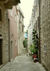 Streets of Korcula.