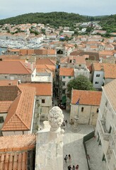 Croatia, Korcula, panorama.