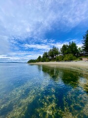 Fototapeta premium PNW oceanside property 