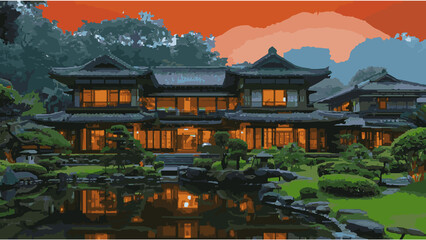 Obraz premium Japanese environment